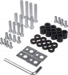 Maclean Stand wózek do TV , profesjonalny,32-55", na kółkach, max. VESA 400x400, max. 25kg, MC-949 11