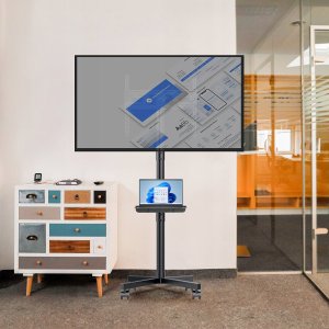 Maclean Stand wózek do TV , profesjonalny,32-55", na kółkach, max. VESA 400x400, max. 25kg, MC-949 4