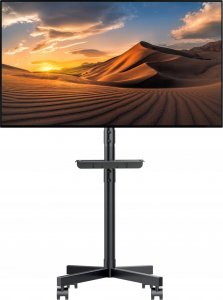 Maclean Stand wózek do TV , profesjonalny,32-55", na kółkach, max. VESA 400x400, max. 25kg, MC-949 8