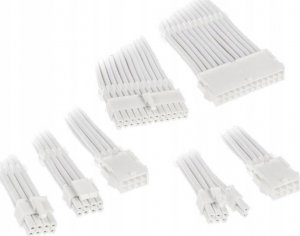 Kolink Kolink Core Adept Braided Cable Extension Kit - White 1