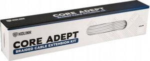 Kolink Kolink Core Adept Braided Cable Extension Kit - White 4
