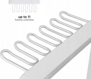 Maclean Stojak na parasole kompaktowy Maclean MC-472 332x340x610mm 6