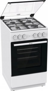 Kuchenka Gorenje Kuchnia gazowo-elektryczna Gorenje GK5A41WF 50cm 62l AquaClean Biała 1