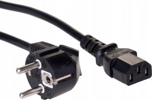 Kabel zasilający Akyga AKYGA Kabel zasilający AK-PC-05C CU CEE 7/7 / IEC C13 5m 1