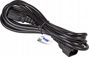 Kabel zasilający Akyga AKYGA Kabel zasilający AK-PC-07C przedłużacz CU IEC C13 / C14 3m 3