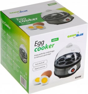 Jajowar GreenBlue Jajowar automatyczny GreenBlue, moc 400W, do 7 jaj, miarka, 220-240V~, 50 Hz, GB572 3
