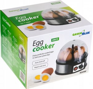 Jajowar GreenBlue automatyczny -> 400W, do 7 jaj, miarka, 220-240V~, 50 Hz (GB573) 4