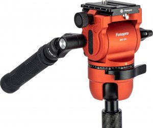 Statyw Fotopro Fotopro X-Airfly Max Video Statyw fotograficzny pomarańczowy 171 cm 4