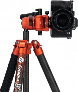 Statyw Fotopro Fotopro X-Airfly Max Video Statyw fotograficzny pomarańczowy 171 cm 6