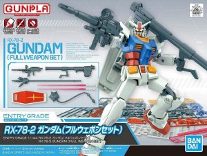 Figurka ENTRY GRADE RX-78-2 GUNDAM - FULL WEAPON SET - 1