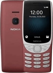 Telefon komórkowy Nokia Nokia 8210 Red, 2.8 ", TFT LCD, 240 x 320, Unisoc, T107, Internal RAM 0.048 GB, 0.128 GB, microSDHC, Dual SIM, Main camera 0.3 MP, 1450 mAh one size 1