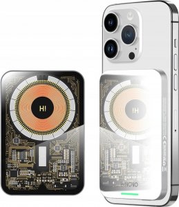 Powerbank HINOVO MB1-5000XW 5000mAh Czarno-srebrny 13