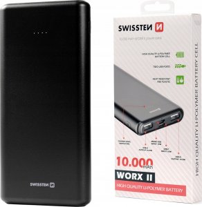 Powerbank Swissten Swissten Power Bank Worx II 10000 mAh 6