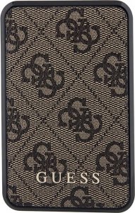 Powerbank Anker Guess 4G Leather Metal Logo 10000 mAh 18W (brązowy) 2