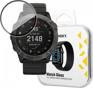 Wozinsky Wozinsky Watch Glass hybrydowe szkło do Garmin Fenix 6X przezroczysty 1
