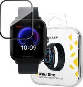 Wozinsky Wozinsky Watch Glass hybrydowe szkło do Xiaomi Amazfit Bip U czarny 1