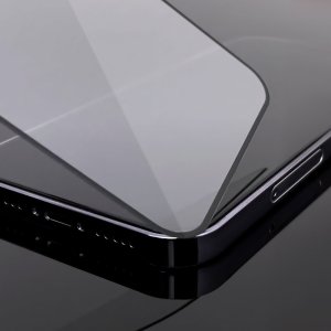 Wozinsky 2 szt. szkło hartowane na cały ekran z ramką Case Friendly Wozinsky Full Glue iPhone 15 Pro Max - czarne 3