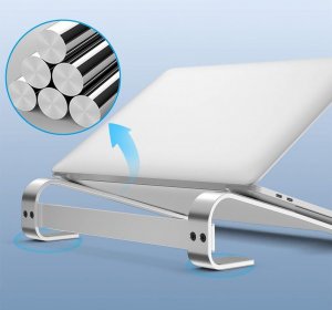 Art Podstawka pod laptop srebrna (P22) 8