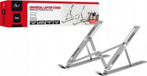 Art Podstawka pod laptop ART P24 alu.składana reg.kąta,przenośna (P24) 7