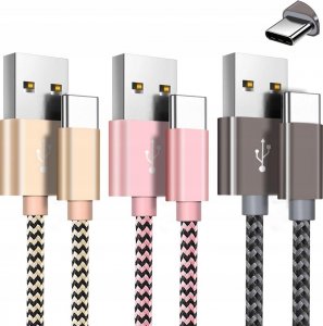 Kabel USB Art USB-C - USB-C Czarny (ZASART AZ-U65W3) 2