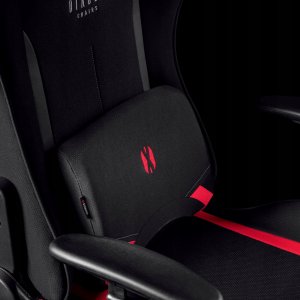 Diablo Chairs Poduszka lędźwiowa do fotela Diablo X-Starter, czarno-czerwona 8