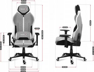 Fotel Huzaro Huzaro Force 7.9 Grey Mesh 14