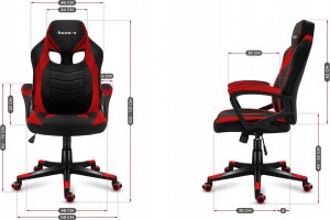 Fotel Huzaro Force 2.5 Red Mesh 11