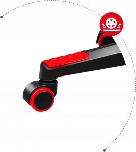 Fotel Huzaro Force 2.5 Red Mesh 8