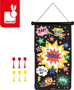 Janod Janod Superbohater Magnetyczna Gra w Rzutki 2