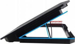 Podstawka chłodząca Techly TECHLY Podstawka Chłodząca Wentylator pod Laptopa do 17inch Regulowana 5