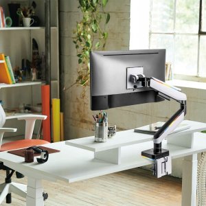 LogiLink Uchwyt biurkowy na monitor 17" - 49" (BP0162) 2