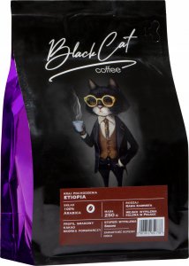 Kawa ziarnista Black Cat Black Cat Etiopia 250 g 1