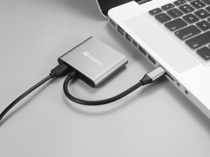 HUB USB Sandberg SANDBERG USB-C Dock 2xHDMI+USB+PD 13