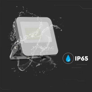 Naświetlacz V-TAC Projektor LED V-TAC 50W 185Lm/W Czarny VT-4456 6500K 9250lm 4