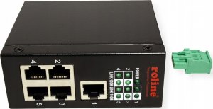 Switch Roline ROLINE Industrie Switch 5x RJ-45, niezarządzalny 3