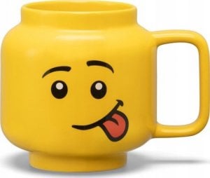 Room Copenhagen Room Copenhagen LEGO ceramic mug Silly, large (yellow) 1