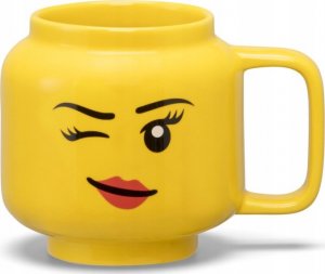 Room Copenhagen Room Copenhagen LEGO ceramic mug Silly, large (yellow) 5