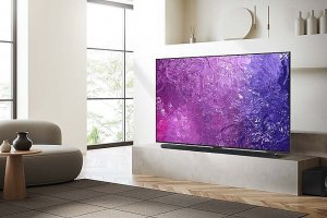 Telewizor Samsung SAMSUNG Neo QLED GQ-55QN90C, QLED television (138 cm (55 inches), titanium, UltraHD/4K, twin tuner, HD+, 120Hz panel) 3