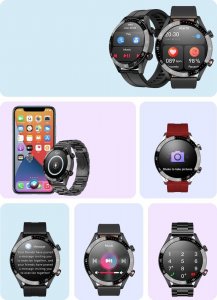 Smartwatch Gravity GT4-5 Czarno-brązowy  (GT4-5) 5