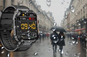 Smartwatch Gravity GT6-1 Czarny 11