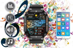 Smartwatch Gravity GT6-1 Czarny 14