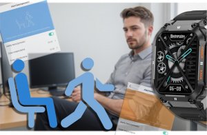 Smartwatch Gravity GT6-1 Czarny 9