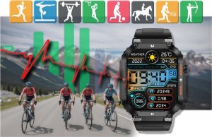 Smartwatch Gravity GT6-1 Czarny 10