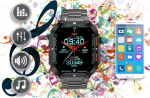 Smartwatch Gravity GT6-2 Czarny 7