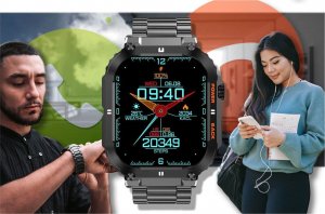 Smartwatch Gravity GT6-2 Czarny 9