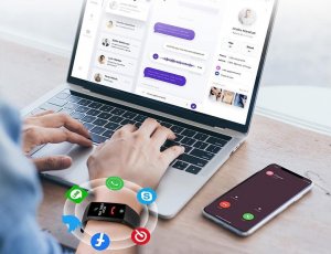 Smartband Active Band SMARTWATCH ZEGAREK PL MENU WODOODPORNY PULS C80 6