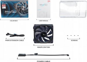 Wentylator SeaSonic MagFlow 1225 PWM 120 mm (MAGFLOW-1) 8