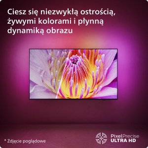 Telewizor Philips Philips Ambilight TV 43PUS8079/12 43“ HDR 4K UHD LED Dolby Atmos TITAN OS​ HDMI 2.1 3