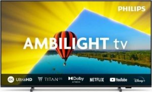 Telewizor Philips Philips Ambilight TV 55PUS8079/12 55“ HDR 4K UHD LED Dolby Atmos TITAN OS​ HDMI 2.1 1