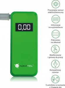 Alkomat Navitel NAVITEL ALC 02 Zielony 3